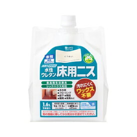 カンペハピオ｜Kanpe Hapio 水性ウレタン床用ニス 透明 1.6L