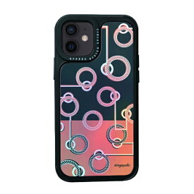 ROA｜ロア iPhone 12 mini 5.4インチ対応Twinkle cover　Pink pattern