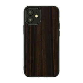 ROA｜ロア iPhone 12 mini 5.4インチ対応 天然木ケース　Ebony