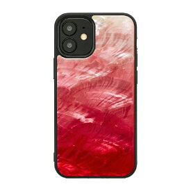 ROA｜ロア iPhone 12 mini 5.4インチ対応 天然貝ケース Pink Lake