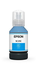EPSON｜エプソン SC25C 純正プリンターインク インクボトル シアン 140ml
