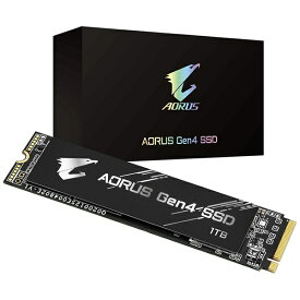 GIGABYTE　ギガバイト GP-AG41TB 内蔵SSD PCI-Express接続 AORUS Gen4 [1TB /M.2]