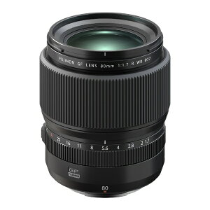 �x�m�t�C�����bFUJIFILM �J���������Y GF80mmF1.7 R WR FUJINON�i�t�W�m���j [FUJIFILM G /�P�œ_�����Y]