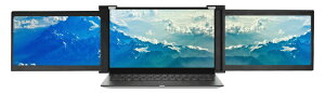JAPANNEXTbWplNXg USB-Cڑ 2ʃoCj^[ Tri-Screen JN-TRI-IPS101HDR [10.1^ /WUXGA(1920×1200j /Ch /60Hz]