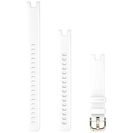 GARMIN｜ガーミン Lily バンド 14mm White Silicone / Cream Gold 0101306820