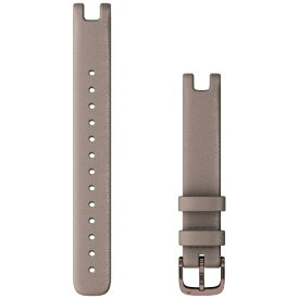 【エントリーで最大全額ポイント還元｜2/5まで】 GARMIN｜ガーミン Lily バンド 14mm Paloma Italian Leather / Dark Bronze 010-13068-C0