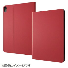 レイアウト｜rayout 10.9インチ iPad Air（第5/4世代）用 レザーケース スタンド機能付 レッド RT-PA16LC1/R