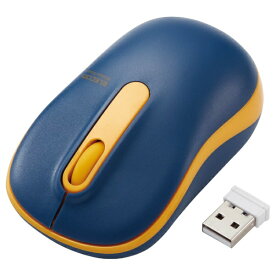 エレコム｜ELECOM マウス 抗菌(Windows11対応/Mac) ネイビー M-DY11DRSKNV [光学式 /無線(ワイヤレス) /3ボタン /USB]