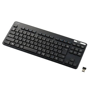 ELECOMbGR L[{[h R(Windows11Ή) ubN TK-FDM109TKBK [CX /USB]