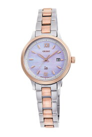 ORIENT｜オリエント時計 ORIENT(オリエント） iO イオ クオーツ ホワイト シルバー 白蝶貝/シルバー・ピンクゴールド RN-WG0415A [正規品]