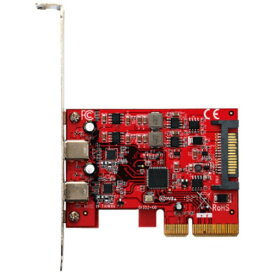 玄人志向｜KUROUTOSHIKOU インターフェースカード USB-C 3.2x2［PCI-Express］ ASMedia USB3.2C-P2-PCIE3