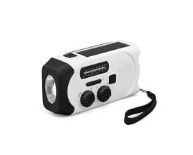 IRIS OHYAMA｜アイリスオーヤマ 手回し充電ラジオライト ホワイト JTL-29 [ワイドFM対応]