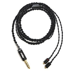 NOBUNAGA�b�m�u�i�K���{ ���P�[�u�� �i4.4mm5�Ƀo�����X/MMCX�j NLA-ZHU