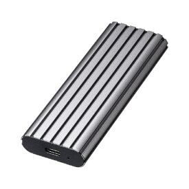 サンワサプライ｜SANWA SUPPLY SSDケース USB-C＋USB-A接続 シルバー USB-CVNVM1 [M.2対応 /NVMe /1台]