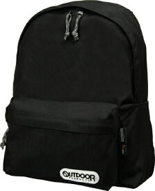 【エントリーで最大全額ポイント還元｜7/18迄】 OUTDOOR PRODUCTS｜アウトドアプロダクツ OUTDOOR アウトドア　デイパック　リュック　バックパック ブラック　約18L
