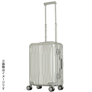 【エントリーで最大全額ポイント還元|11/5迄】 レジェンドウォーカー|LEGEND WALKER 1512-60 シルバー 64L 流麗なラインを施した上品なアルミニウムフレームキャリー LEGEND WALKER シルバー 1512-60-SL