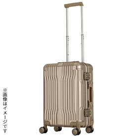 レジェンドウォーカー｜LEGEND WALKER 1512-69 シャンパンゴールド 88L 流麗なラインを施した上品なアルミニウムフレームキャリー LEGEND WALKER シャンパンゴールド 1512-69-CGD [TSAロック搭載]