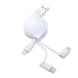 TTvCbSANWA SUPPLY USB-A  USB-C{Lightning{micro USBP[u m[d /] /[`0.8m /MFiF /USB2.0n zCg KB-IPLTM08KWyrb_ cable_cpnz