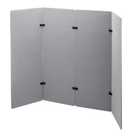 【エントリーで最大2万ポイント当たる｜11/18迄】 サンワサプライ｜SANWA SUPPLY パーティションブース（W600xD12xH1600mmx4） グレー SPT-PB003GY