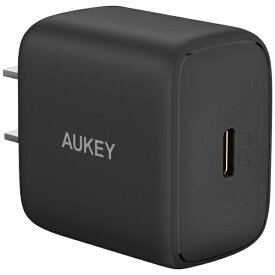 AUKEY｜オーキー AUKEY(オーキー) USB充電器 Swift 20W PD対応 [USB-C 1ポート] PA-R1 ブラック AUKEY（オーキー） Black PA-R1-BK [1ポート /USB Power Delivery対応]