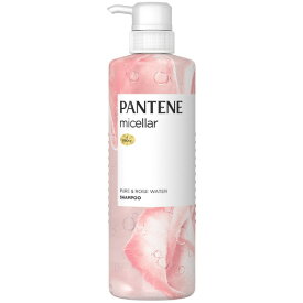 P&G｜ピーアンドジー 【シャンプー】パンテーン ミセラー ノンシリコン ピュア&ローズウォーター ポンプ 500mL