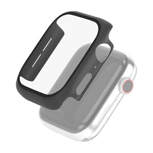 ELECOMbGR AbvEHb` Jo[ P[X Apple Watch SE ( 2 / 1 ) / Series 6 / 5 / 4 [ 40mm ] tJo[ nCubh KX Sʕی t  2d\ Eh~ ub