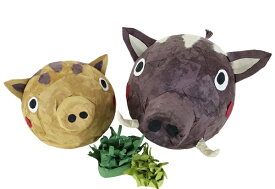 アワガミファクトリー｜Awagami Factory 和紙手作りキット 亥(いのしし)のはりこ 812511400