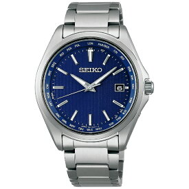 セイコー｜SEIKO SBTM289【ソーラー電波修正】セイコーセレクション（SEIKO SELECTION）ワールドタイム機能つき チタン製ソーラー電波時計 [正規品]【国内正規品】