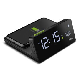 BRAUN BRAUN Digital Alarm Clock Qiワイヤレス受電（並行輸入品） ブラック BC21B [デジタル]