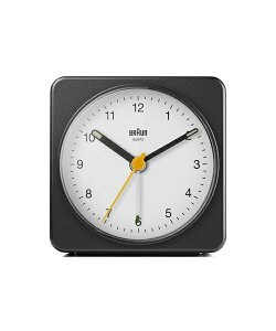 BRAUN�b�u���E�� BRAUN Analog Alarm Clock �u���b�N×�z���C�g BC03BW [�A�i���O]