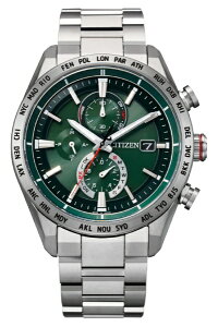 CITIZEN�b�V�`�Y�� ATTESA�i�A�e�b�T�j �G�R�E�h���C�u�d�g���v �m�\�[���[�d�g���v�n �_�C���N�g�t���C�g ACT Line �O���[��/�V���o�[ AT8181-63W