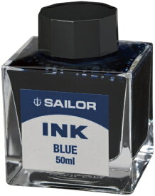 セーラー万年筆｜THE SAILOR PEN 万年筆用ボトルインク 染料 50ml ブルー 13-1007-240