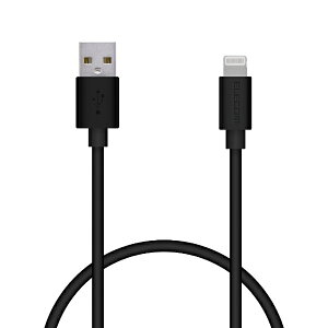 ELECOMbGR iPhone [dP[u Z CgjOP[u 0.5m MFiF y Lightning RlN^[ iPhone iPad iPod AirPods Ή z ubN ubN MPA-UAL05BK