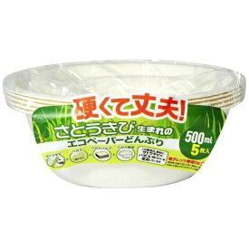 ダイワ物産｜Daiwa Bussan エコペーパー どんぶり500ml 5P 60224