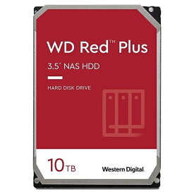 WESTERN DIGITAL｜ウェスタン デジタル WD101EFBX 内蔵HDD SATA接続 WD Red Plus(NAS)256MB [10TB /3.5インチ]