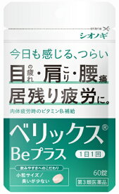 【第3類医薬品】ベリックスBeプラス（60錠）塩野義製薬｜SHIONOGI