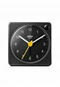 BRAUN�b�u���E�� BRAUN Analog Alarm Clock �u���b�N BC02XB [�A�i���O]