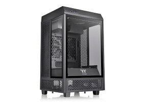 【エントリーで最大全額ポイント還元|11/5迄】 THERMALTAKE|サーマルテイク PCケース The Tower 100 ブラック CA-1R3-00S1WN-00