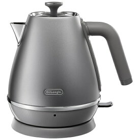 Delonghi｜デロンギ 電気ケトル ディスティンタ・ペルラ コレクション シルバー KBIN1200J-S [1.0L]【newlife_campaign_b】