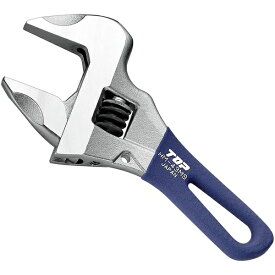 トップ工業｜TOP工業 ショートワークワイド(ガタ無しモンキレンチ) 口開き寸法（mm）0〜43 HM-43MSNB