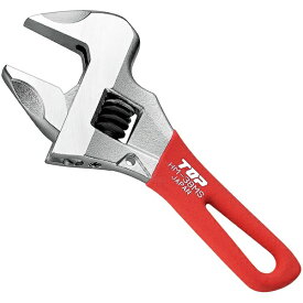 トップ工業｜TOP工業 ショートワークワイド(ガタ無しモンキレンチ) 口開き寸法（mm）0〜38 HM-38MSR