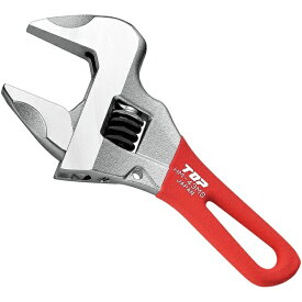 トップ工業｜TOP工業 ショートワークワイド(ガタ無しモンキレンチ) 口開き寸法（mm）0〜43 HM-43MSR