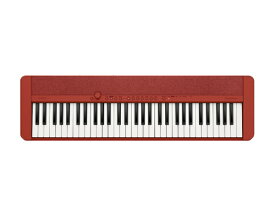 CASIO｜カシオ キーボード Casiotone レッド CT-S1RD [61鍵盤]