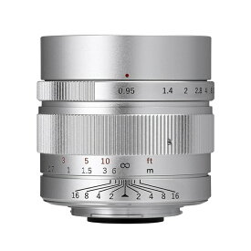 中一光学｜ZHONG YI OPTICS カメラレンズ SPEEDMASTER 0.95/35mm II (MFT) SV　マイクロフォーサーズ用 シルバー
