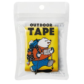 ヤマト｜YAMATO 〔布テープ〕 アウトドアテープ イエロー OD-YEL