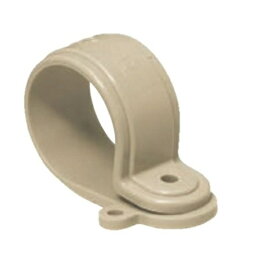 未来工業｜Mirai Industry PF菅片サドル 適合管PF菅16 1個 ベージュ KTF16J