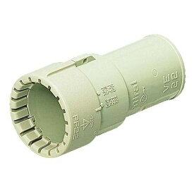 未来工業｜Mirai Industry PF菅用 コンビネーションカップリング Gタイプ 適合管PF菅16⇔VE菅16 1個 ベージュ MFSVE16G