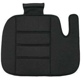 BONFORM｜ボンフォーム 5339-82BK　低反発クッション　メッシュフィット　軽自動車用　軽ベンチシート　ストッパー付　サイズ：57×45cm　カラー：ブラック ブラック 5339-82BK