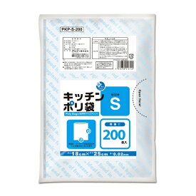 ORDiY｜オルディ プラスプラスキッチンポリ袋LD-S増量 透明 200P