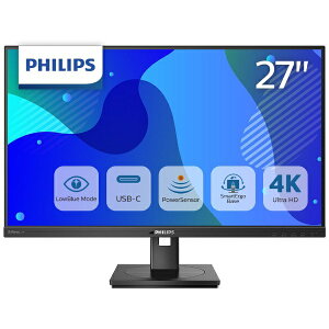 PHILIPSbtBbvX USB-Cڑ PCj^[ ubN 279P1/11 [27^ /4K(3840×2160j /Ch]